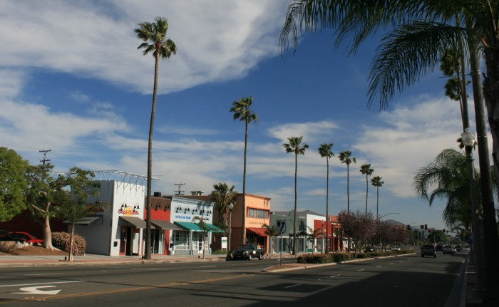 Sierra Avenue in Downtown Fontana