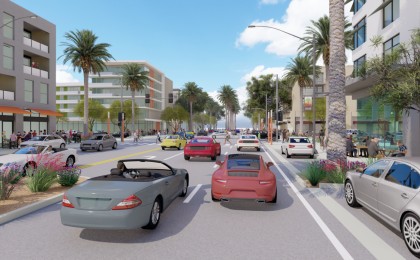 Envisioned Highway 111 Approach to Downtown