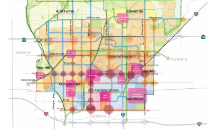 Rancho Cucamonga General Plan Vision Diagram