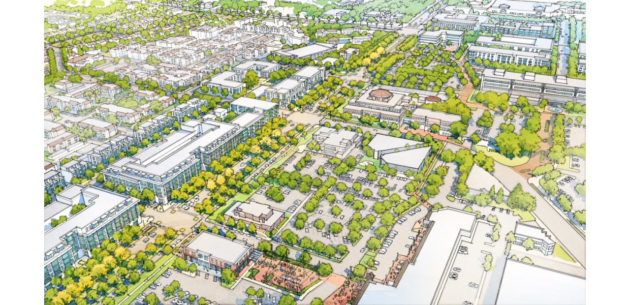 Civic Center Focus Area, envisioning the evolution of the Haven Ave & Foothill Blvd Corridors into transit-oriented, mixed-use corridors