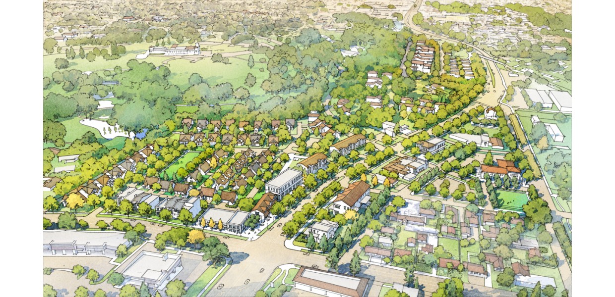 Red Hill Neighborhood Center Vision, Rancho Cucamonga