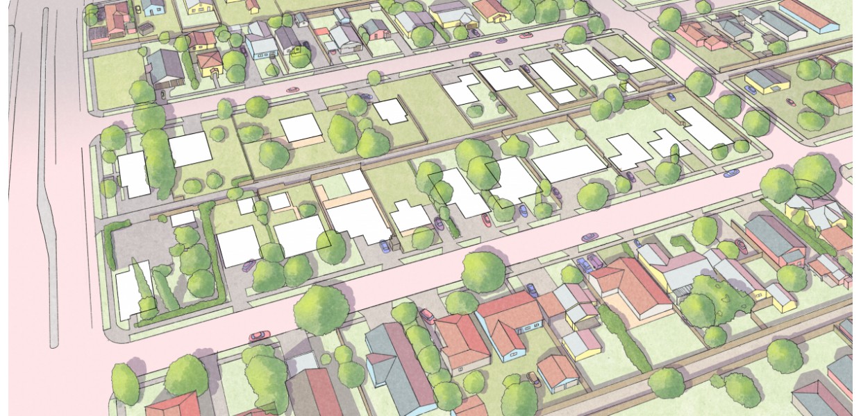 Building Footprints of Existing Neighborhood Pattern
