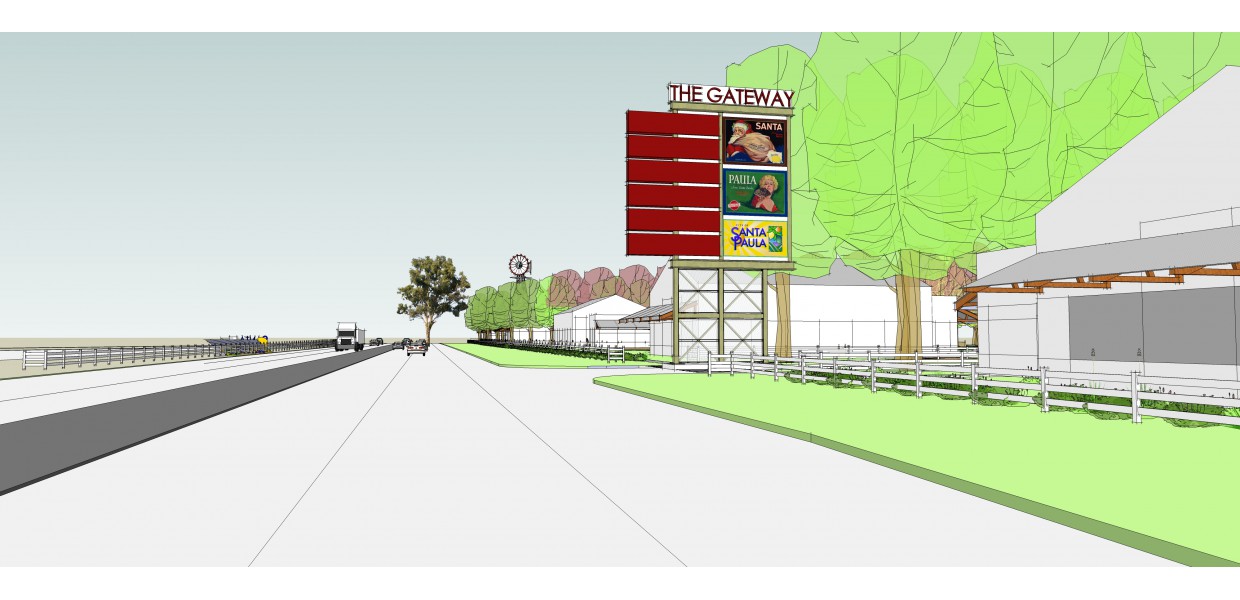Signage Concept, East Gateway Specific Plan, Santa Paula