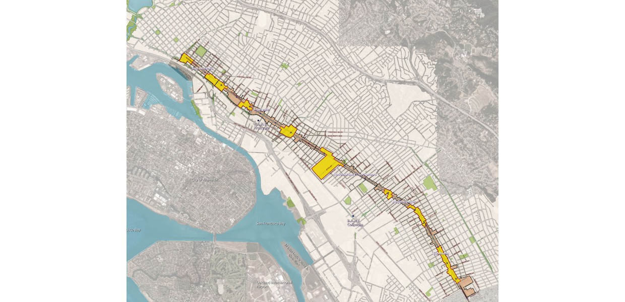 Corridor plan for 5 miles of urban arterial street