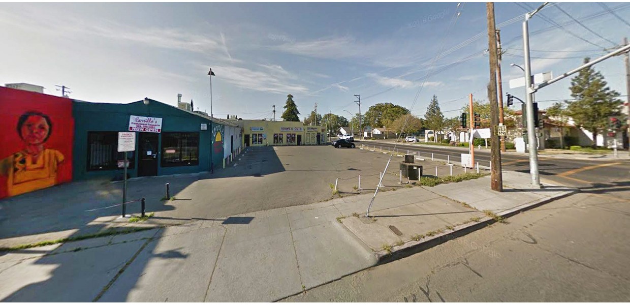 Existing Lightly Utilized Parking Lots at Neighborhood Shops