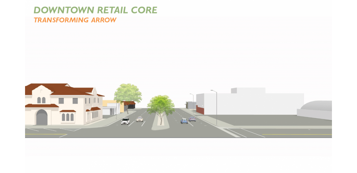 Arrow Highway Placemaking Opportunity