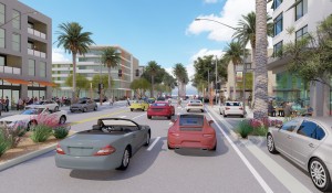 Envisioned Highway 111 Approach to Downtown