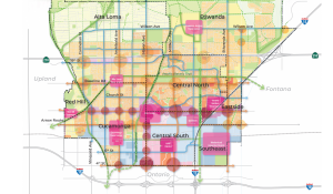 Rancho Cucamonga General Plan Vision Diagram